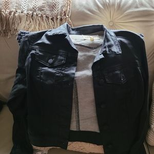 Jessica SimpsonBlack leather jacket
